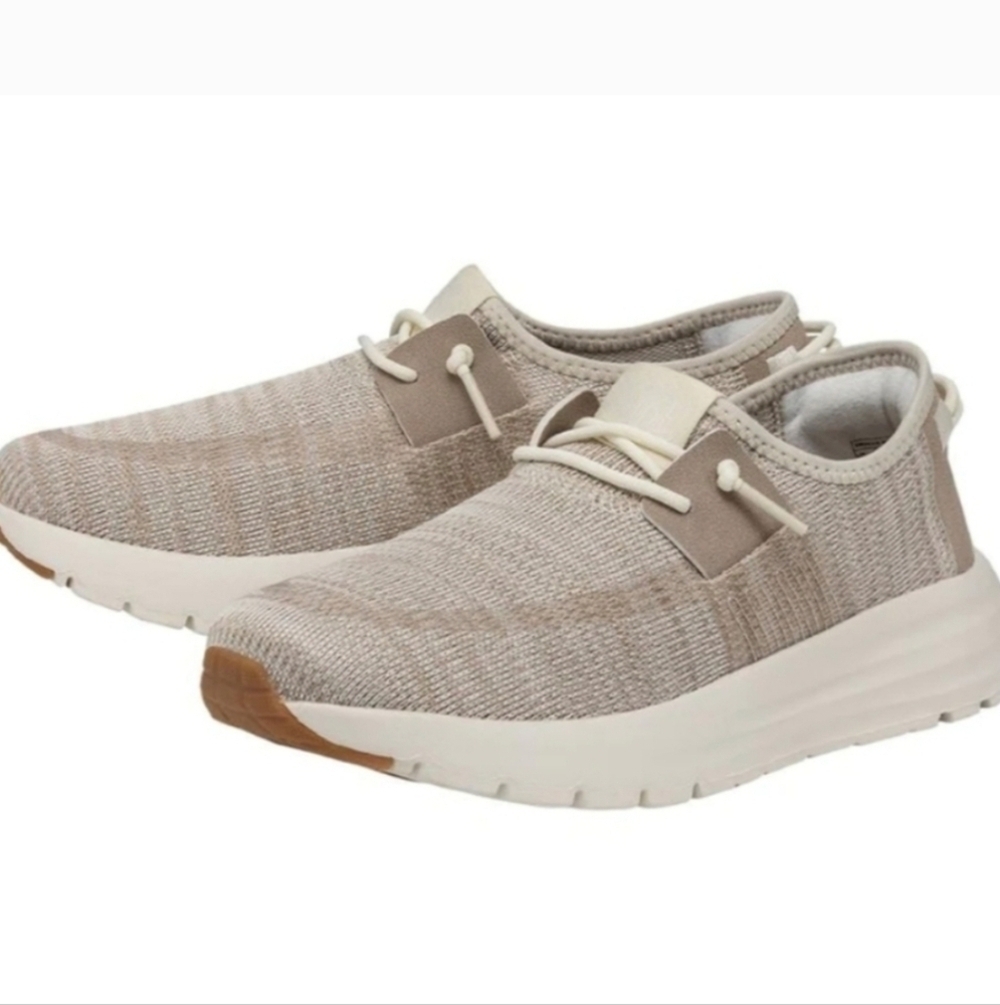 Hey Dude Women's Sirocco Dual Gray Athletic Shoes Sneakers Sz 9